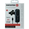 Magnetický držák do ventilace auta SWISSTEN s bezdrátovým nabíjením 15W (kompatibilní s MagSafe)