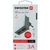 SWISSTEN SIEŤOVÝ ADAPTÉR SMART IC 2x USB 3A POWER + DÁTOVÝ KÁBEL USB / LIGHTNING MFi 1,2 M BIELÝ