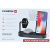 SWISSTEN BEZDRÁTOVÁ NABÍJEČKA 4v1 MFi (kompatibilní s MagSafe)