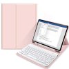 Puzdro TECH-PROTECT s klávesnicou SC PEN + KEYBOARD IPad 10.2 2019 / 2020 / 2021 PINK