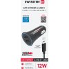 SWISSTEN CL ADAPTÉR 2,4A POWER 2x USB + KÁBEL USB-C