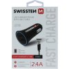 SWISSTEN CL ADAPTÉR 2,4A POWER 2x USB + KÁBEL USB-C