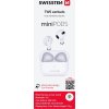 Bluetooth TWS slúchadlá SWISSTEN miniPODS biela