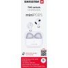 Bluetooth TWS sluchátka SWISSTEN miniPODS bílá