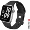 SWISSTEN ŘEMÍNEK PRO APPLE WATCH SILIKONOVÝ 38 / 40 / 41 mm ČERNÝ