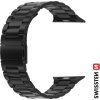 SWISSTEN ŘEMÍNEK PRO APPLE WATCH KOVOVÝ 38 / 40 / 41 mm ČERNÝ