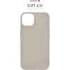 PUZDRO SWISSTEN SOFT JOY APPLE IPHONE 14 KAMENNE ŠEDÉ