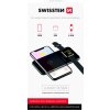 SWISSTEN bezdrátová nabíječka PAD 2v1 černá