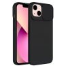 Kryt Clearo CamShield Silicone s krytem šošovky fotoaparátu pre iPhone XR, čierny