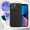 back case silicon iphone 14 pro max black