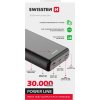 SWISSTEN Power Line Power Bank 30000 mAh 20W Power Delivery black