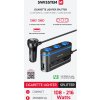 SWISSTEN AUTOADAPTÉR S VÝSTUPEM 3x CL, 2x UCB-C PD a 1x USB-A QA 3.0, 108W - 216W