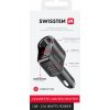 SWISSTEN AUTOADAPTÉR S VÝSTUPOM 1x CL, 1x UCB-C PD a 2x USB-A, 108W - 216W