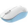 Univerzálna bezdrôtová myš Havit MS66GT-WB (biela a modrá)