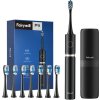 Sonická zubná kefka so sadou hlavíc a puzdrom FairyWill FW-P11 (čierna)
