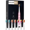Sonická zubná kefka so sadou hlavíc a puzdrom FairyWill FW-507 Plus (ružový)