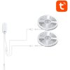 Chytrý LED svetelný opasok NiteBird SL3 (2x5 m), Tuya