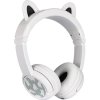 Bezdrôtové slúchadlá pre deti Buddyphones Play Ears Plus panda (biela)