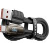 Kábel Toocki Charging Cable A-C, 1m, 66W (Black)