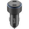 Nabíjačka do auta, Budi 2xUSB-C 60W