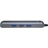 HUB adaptér Baseus 6v1 USB-C na 3x USB 3.0 HDMI RJ45 USB-C PD