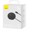 Magnetická bezdrátová nabíječka Baseus Simple Mini3 15W (černá)