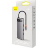 Dokovacia stanica 8v1 Baseus radu StarJoy, USB-C na 3x USB 3.1 + HDMI + USB-C PD + RJ45 + microSD/SD