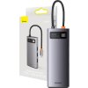 Dokovací stanice 6v1 Baseus řady StarJoy, USB-C na 3x USB 3.0 + HDMI + USB-C PD + RJ45