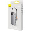Dokovací stanice 6v1 Baseus řady StarJoy, USB-C na 3x USB 3.0 + HDMI + USB-C PD + RJ45