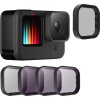 Sada filtrů CPL ND 8/16/32 Telesin pro GoPro Hero 9 / Hero 10 / Hero 11 / Hero 12 (GP-FLT-903)