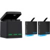 Tříslotový nabíjecí box Telesin pro GoPro Hero 5/6/7/8 + 2 baterie (GP-BNC-801)