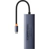 6v1 Hub Baseus UltraJoy USB-C do HDMI4K@30Hz1+3xUSB 3.0+PD+RJ45 (vesmírne šedá)