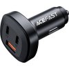 Nabíječka do auta Acefast B3, 66 W, 2x USB-C + USB (černá)