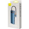 Baseus Hub adaptér 8v1 USB-C na 3x USB 3.0 + HDMI + USB-C PD 4K HD