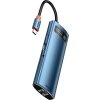 Baseus Hub adaptér 8v1 USB-C na 3x USB 3.0 + HDMI + USB-C PD 4K HD