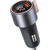 Mcodo CC-5670 75W s digitálnym displejom PD 1*USB-A 1*USB-C nabíjačka do auta