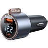 Mcodo CC-5670 75W s digitálnym displejom PD 1*USB-A 1*USB-C nabíjačka do auta