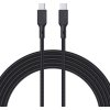 Kábel Aukey CB-KCC101 USB-C na USB-C 1m - 100W (čierny)