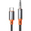 Kábel Mcdodo CA-900 USB-C na 3,5 mm mini jack AUX, 1,8 m (čierny)