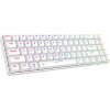 Bezdrátová mechanická klávesnice Dareu EK871 Bluetooth + 2,4G RGB (bílá)