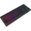Bezdrôtová mechanická klávesnica Royal Kludge RK92 RGB, hnedý spínač (čierny)