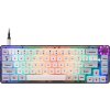 Mechanická herní klávesnice Motospeed CK69 RGB (bílá)