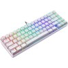 Mechanická herná klávesnica Motospeed CK67 RGB (biela)