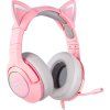 Herné slúchadlá ONIKUMA K9 Pink RGB