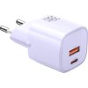 Nabíjačka GaN 33W Mcdodo CH-0155 USB-C, USB-A (fialová)