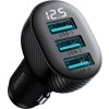 Nabíjačka do auta Joyroom JR-CCD03, 3,4 A, 3x USB Digital Display