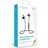 Stereo Bluetooth slúchadlá FIXED Steel, A2DP, čierna