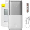Powerbanka Baseus Bipow Pro 10000mAh, 2xUSB, USB-C, 20W (bílá)