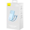 Powerbanka Baseus Comet s káblom USB-C, 10000 mAh, 22,5 W (modrá)