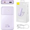Powerbanka Baseus Comet s káblom USB-C, 10000 mAh, 22,5 W (fialová)